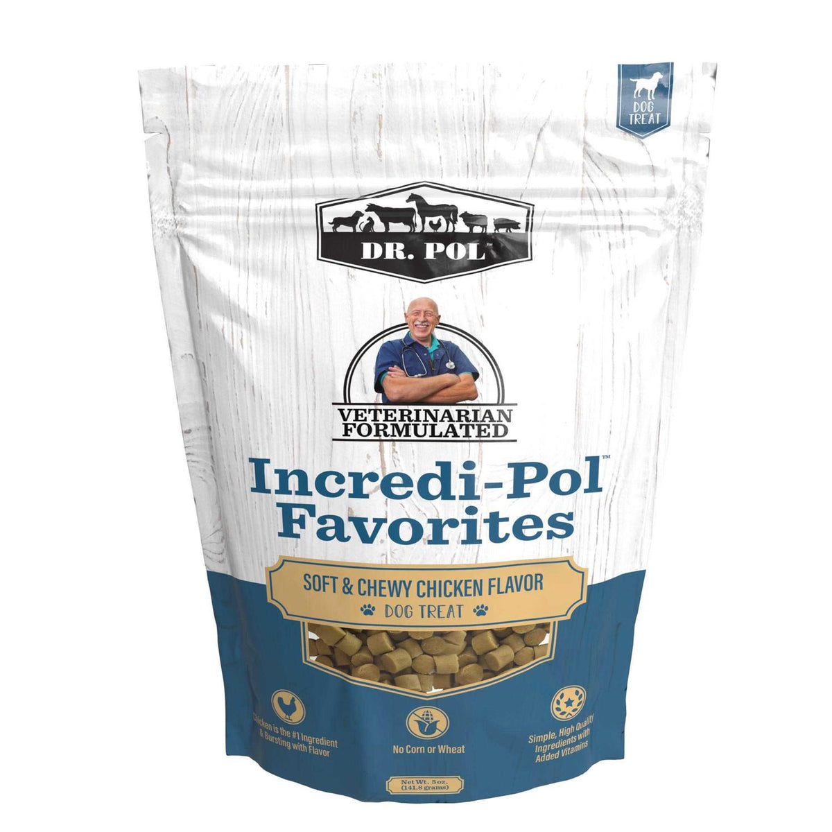 Chicken Flavor Soft and Chewy Dog Treats J303