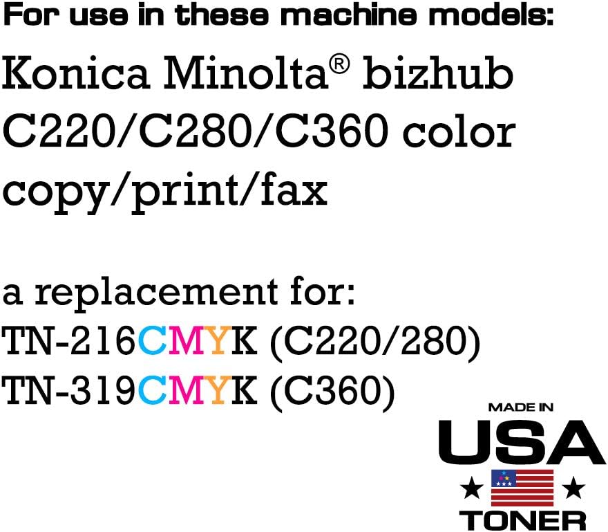 Black Cyan Yellow Magenta 4-Pack Toner P564821