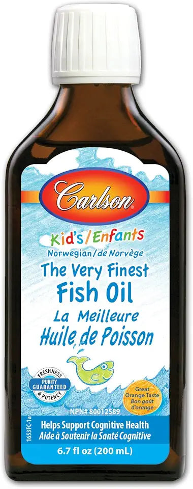 Kid's Fish Oil Liquid Orange 6.7 FZ Y470706