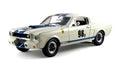 White 1/18 Scale Diecast Model Toy Car W54612