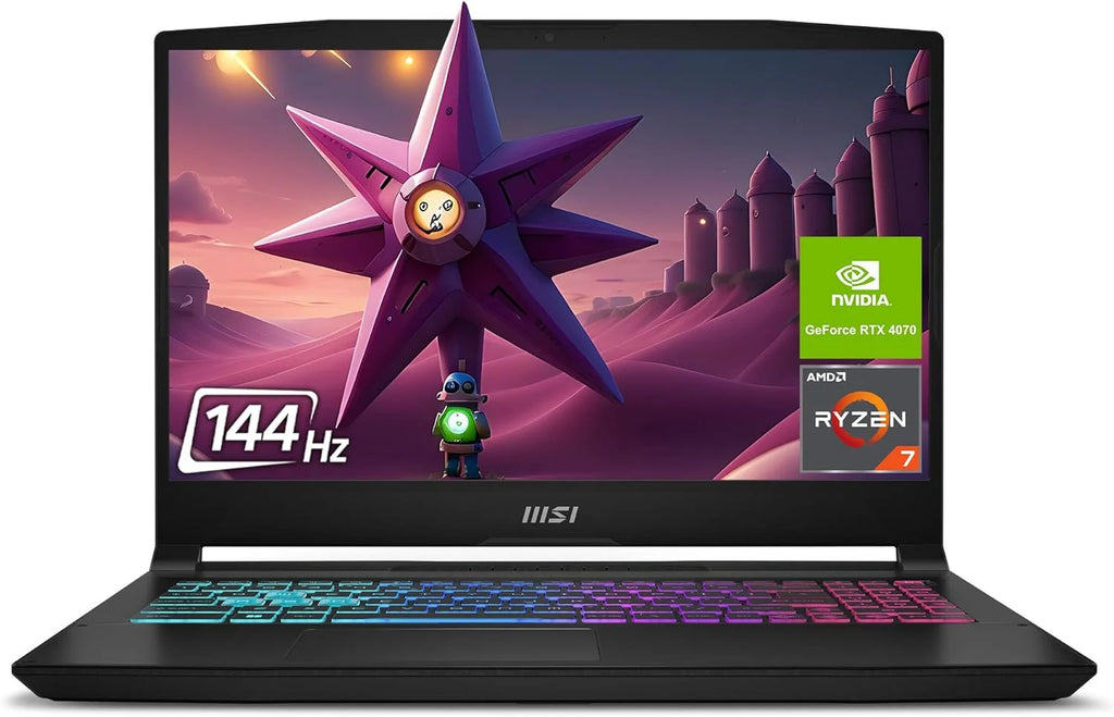 Gaming Laptop, AMD Ryzen 7, 16GB DDR5 Ram, 1 TB SSD, 15.6" FHD, RTX 4070, Windows 11 Home Z32954