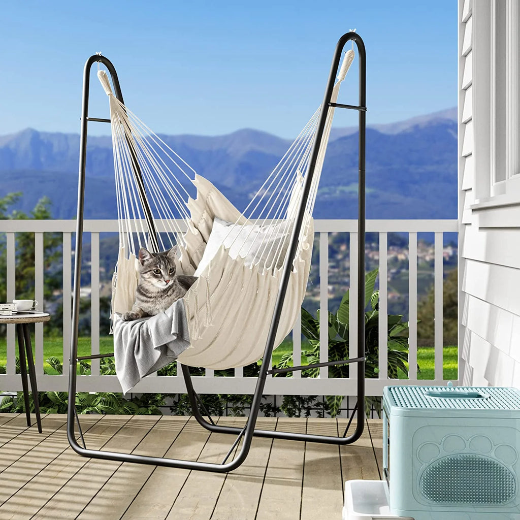 Hammock Chair with Stand Heavy Duty 330Lbs V98090
