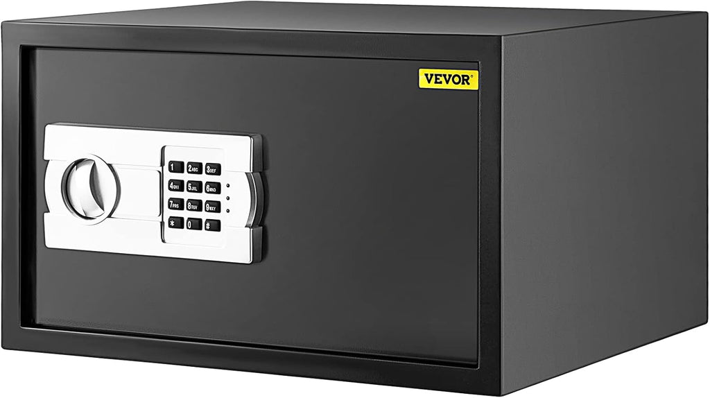 0.8 Cubic Feet Carbon Steel Digital Safe Box with Two Keys O413