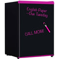 Black/Pink Trim Compact Refrigerator D32908