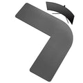 Grey 39.3x47.2x13 inches Corner Leather Desk Pad B55332