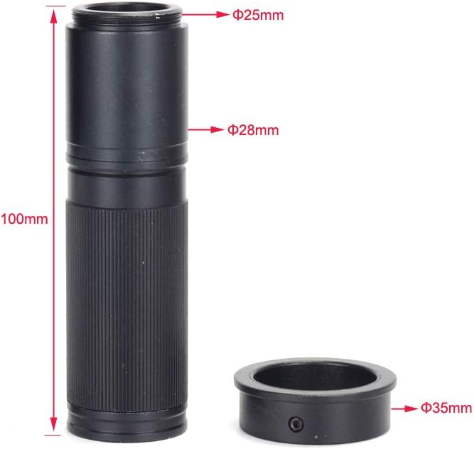 34MP 2K 1080P 60FPS Full HD HDMI USB Digital Video Microscope Camera with 150X Zoom C-Mount Lens and Adjustable Illumination L835