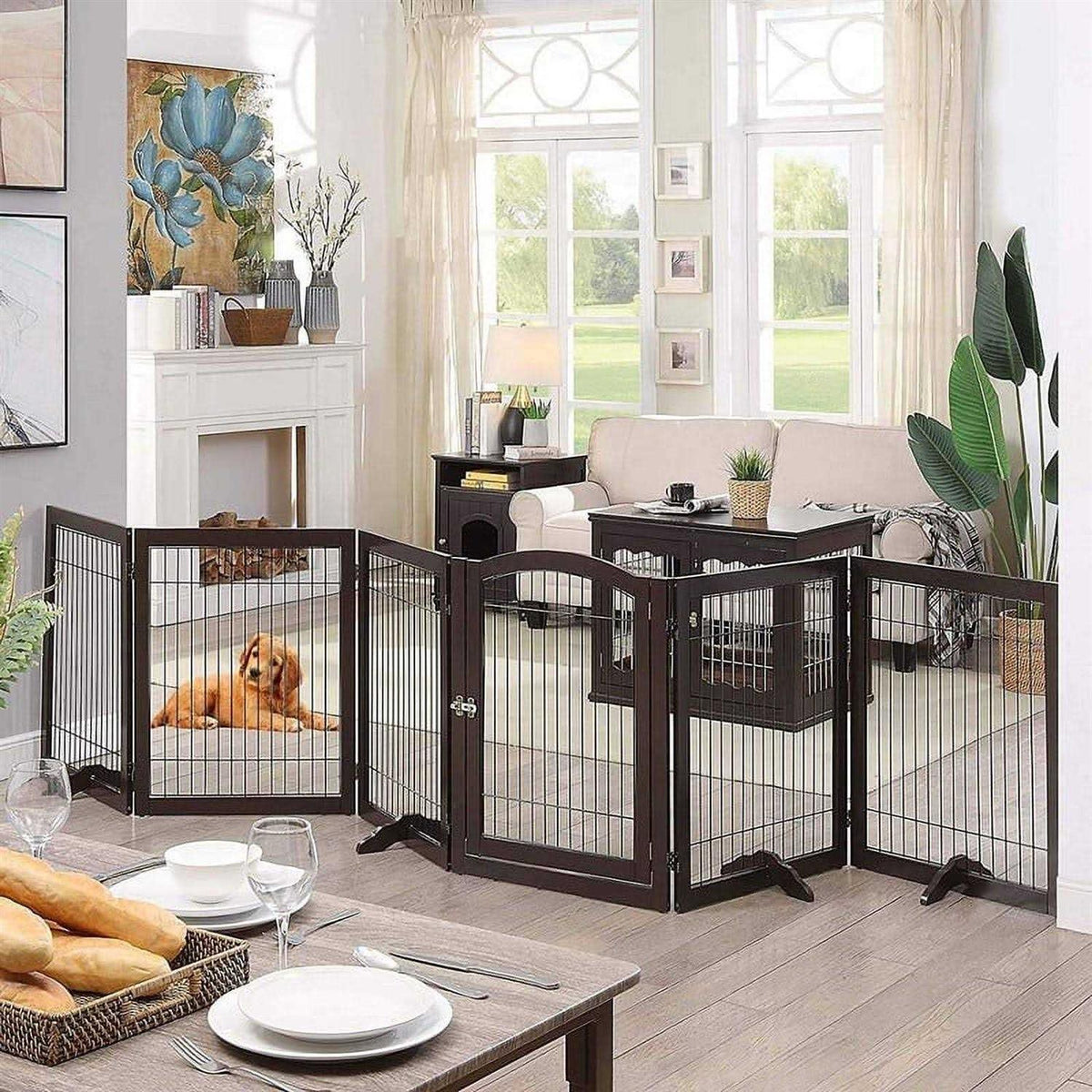 Freestanding Pet Playpen S819