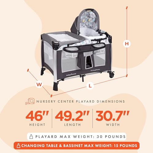 Portable Playard with Bassinet and Changing Table C42745