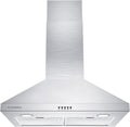 30 inch 450 CFM Stainless Steel Wall Mount Range Hood Vent C832558