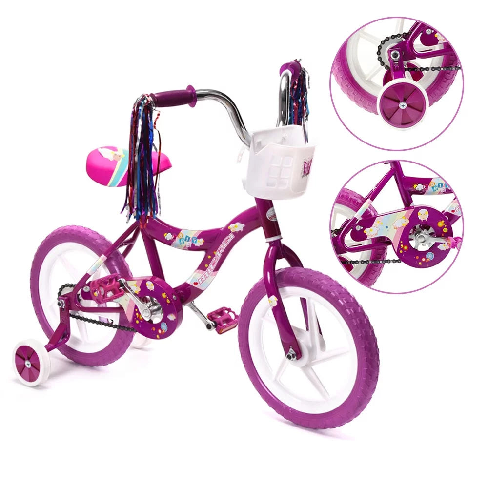 12 inch Bike for 2-4 Years Old Kids with Training Wheels A2114