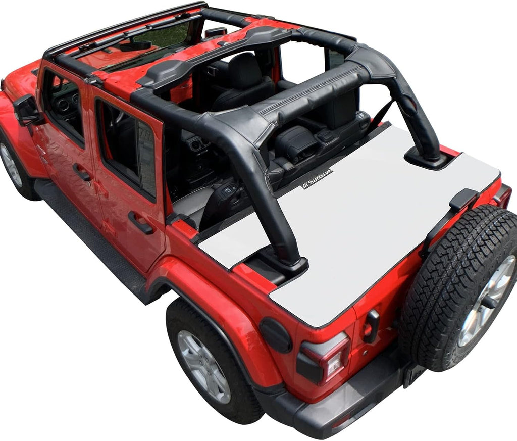 Vinyl Rear Trunk Cargo Cover for Jeep JKU 4 Door (2007-2018) D7258