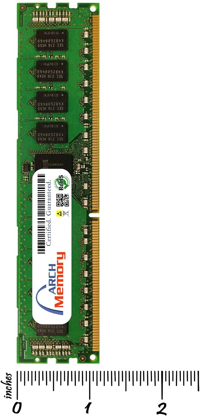 16 GB (4 x 4 GB) 240-Pin DDR3 ECC UDIMM RAM W499