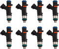 12 Holes 8 pcs Gasoline Fuel Injectors Set U287