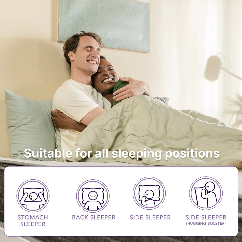 Twin XL Size Hybrid Memory Foam Pocket Spring Mattress O23560