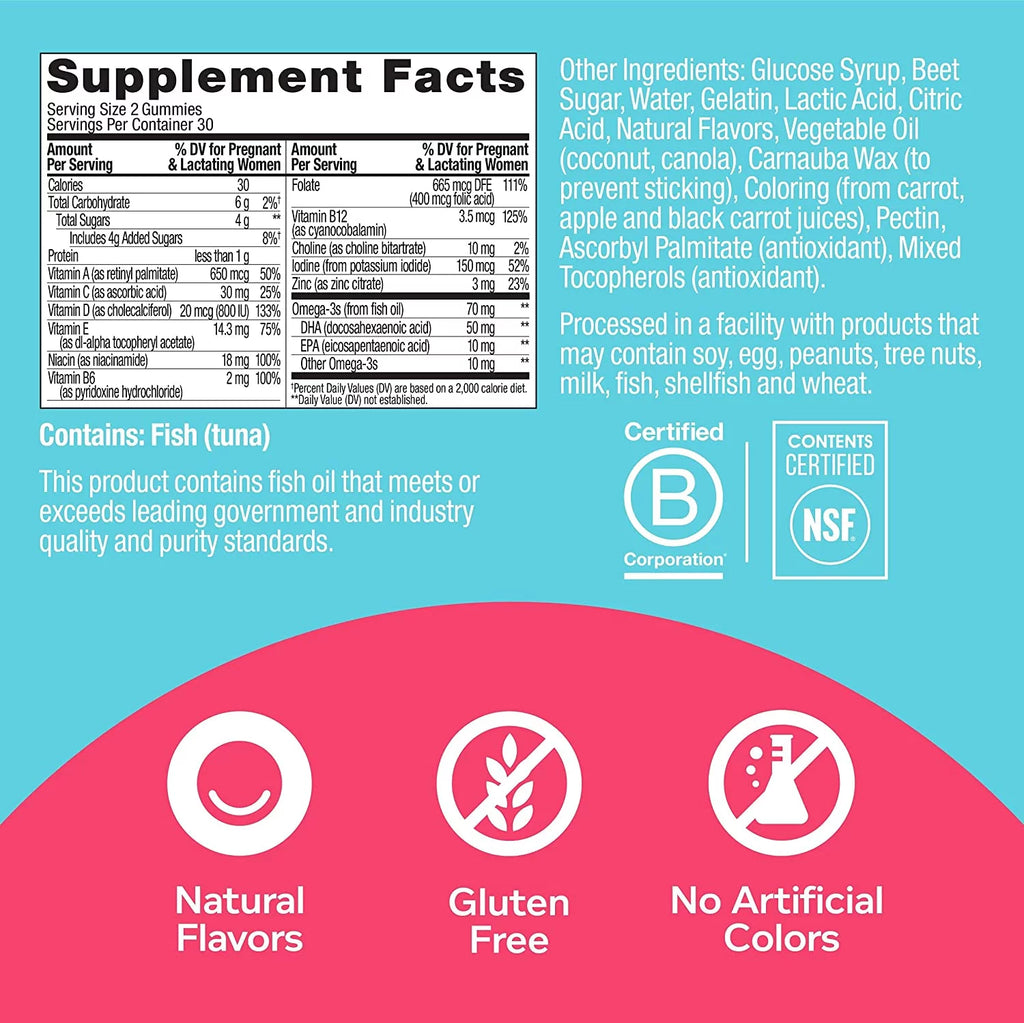 60 Gummies Prenatal H446939