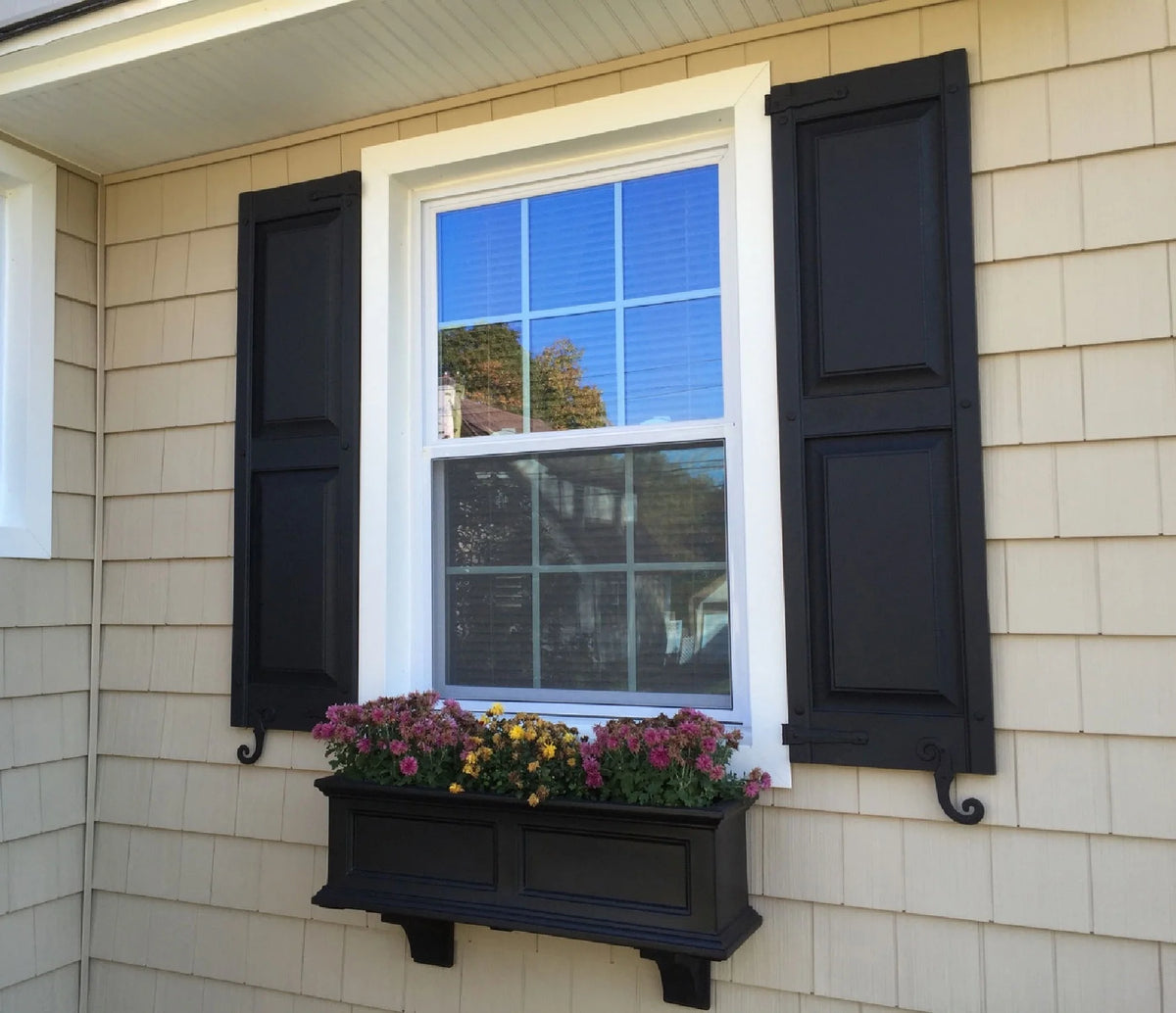 Vinyl Double Panel Shutters K5590