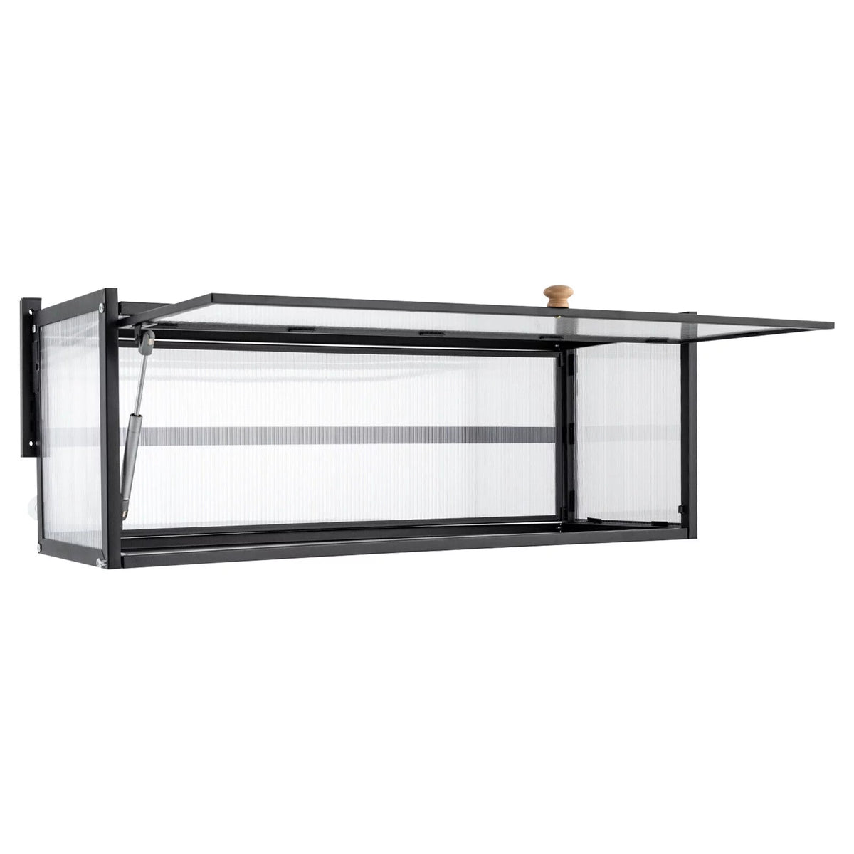 Black Wall Mount Storage Cabinet C81754