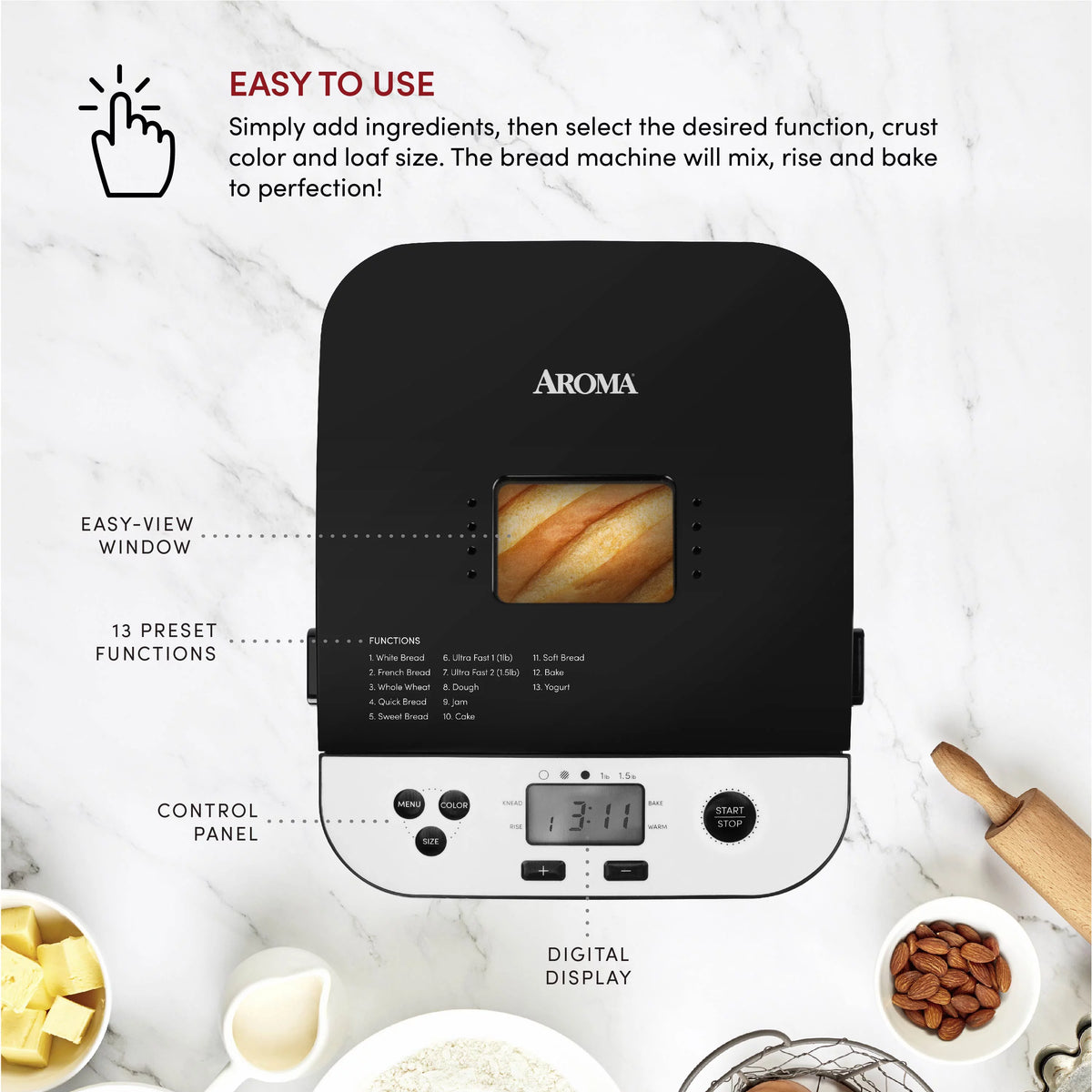 1.5L Bread Maker Y540215