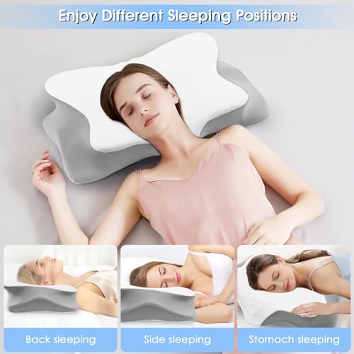 Memory Foam Cervical Neck Pillow M195960