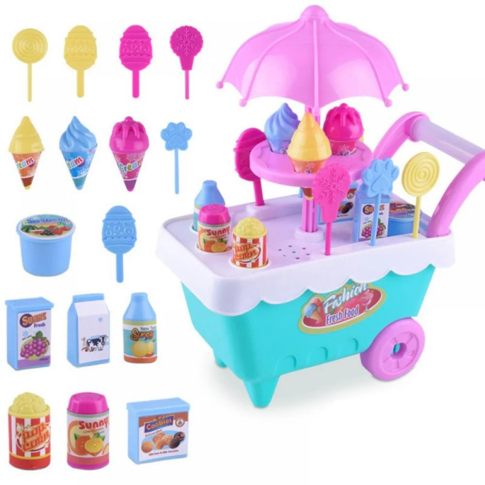 Ice Cream Cart Educational Interactive Toy F353193