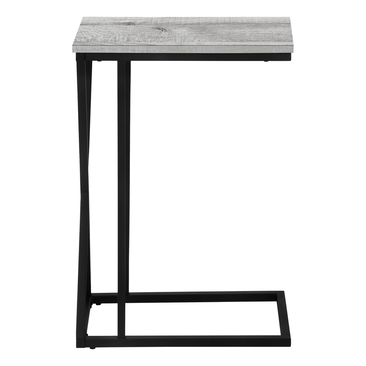 C-shaped Metal Accent Table Z25197