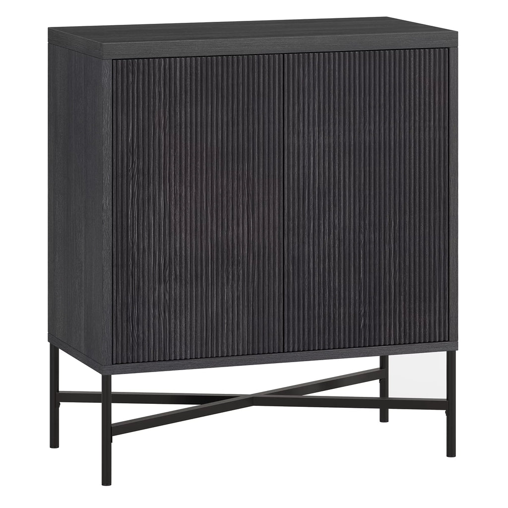 Charcoal Gray Accent Cabinet Z8616
