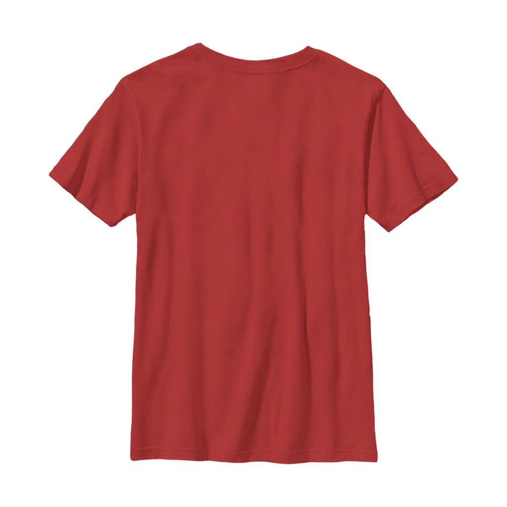 Red Graphic Tee D7057