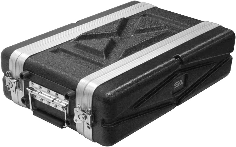 Lightweight 2 Space Compact ABS Rack Case B15502
