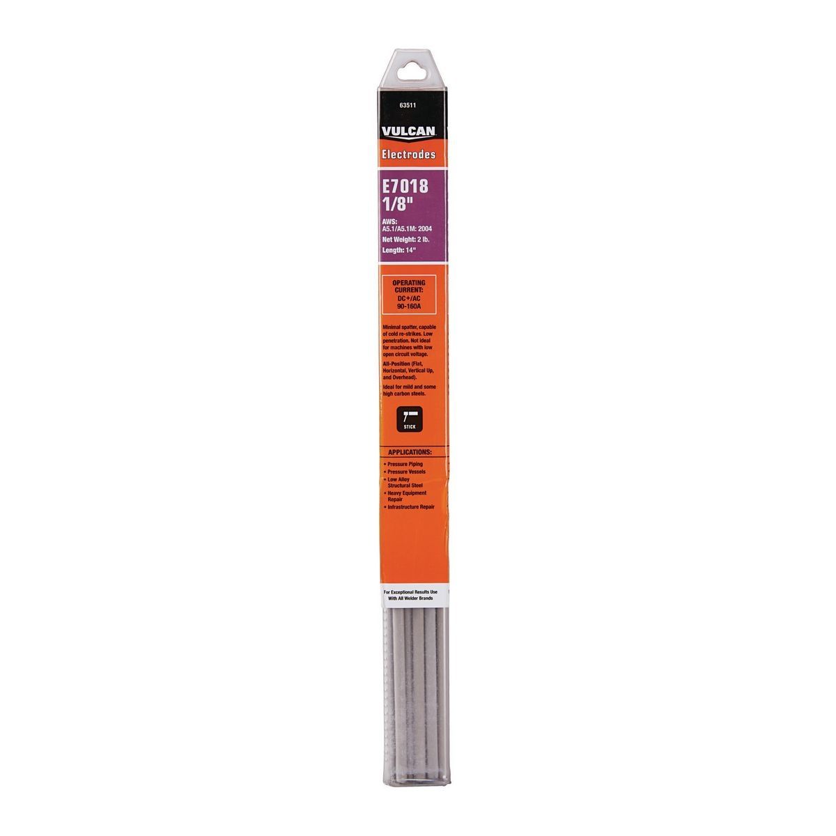 1/8 in. E7018 Welding Electrode, 2 lb. J82464