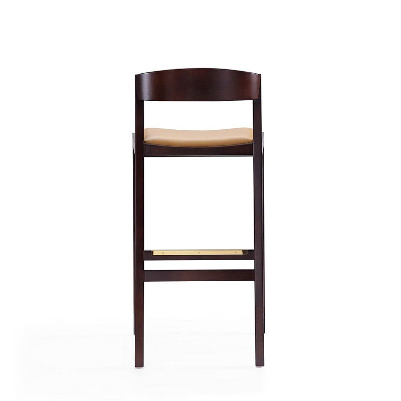 Faux Leather Barstool Set of 2 X82361