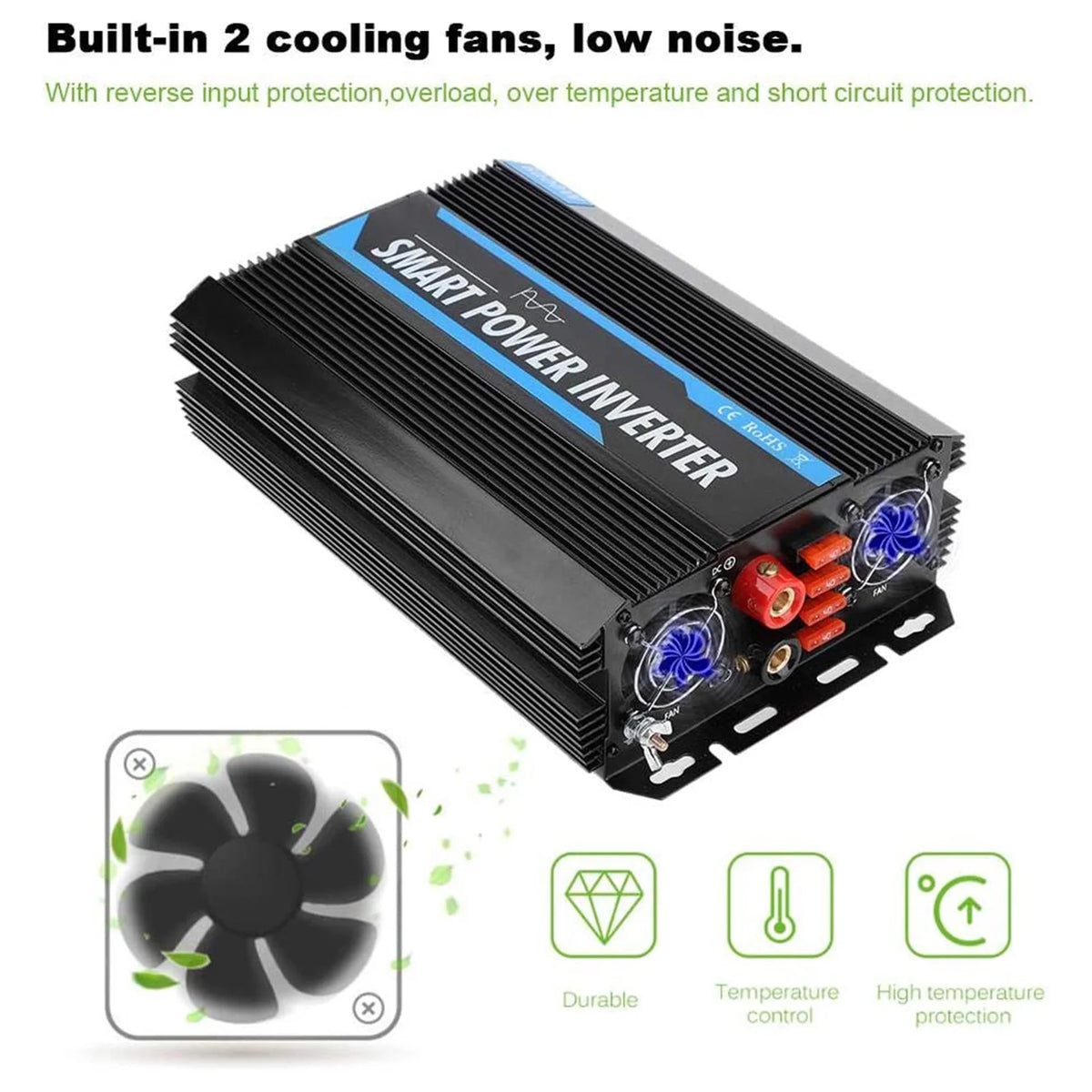 6000W Pure Sine Inverter R264