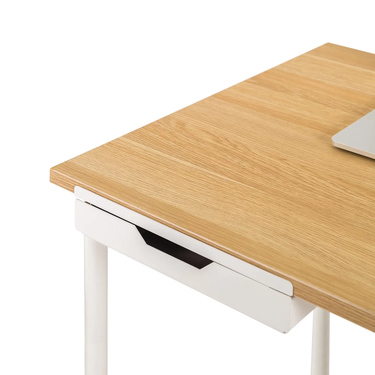 Cream L-Shaped Corner Desk I367674