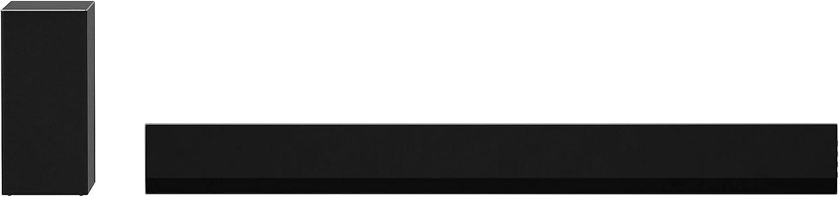 Black 3.1 ch Sound Bar with Wireless Subwoofer D1632