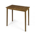 Modern Wood Outdoor Bar Table U5677