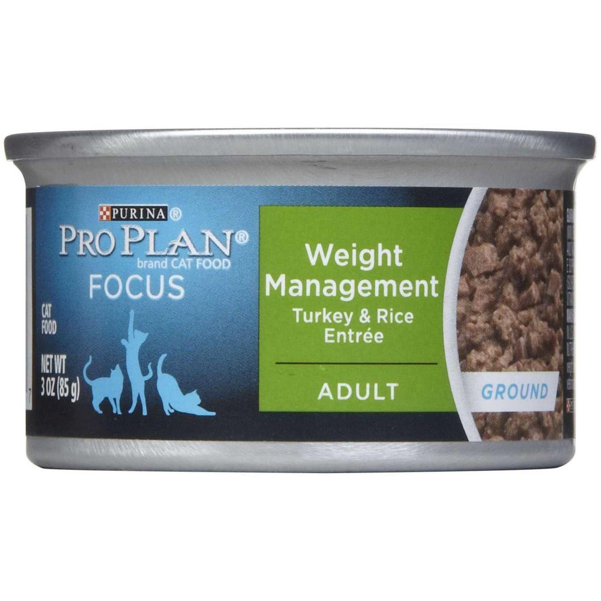 Weight Management Ground Turkey & Rice Canned Cat Food U662