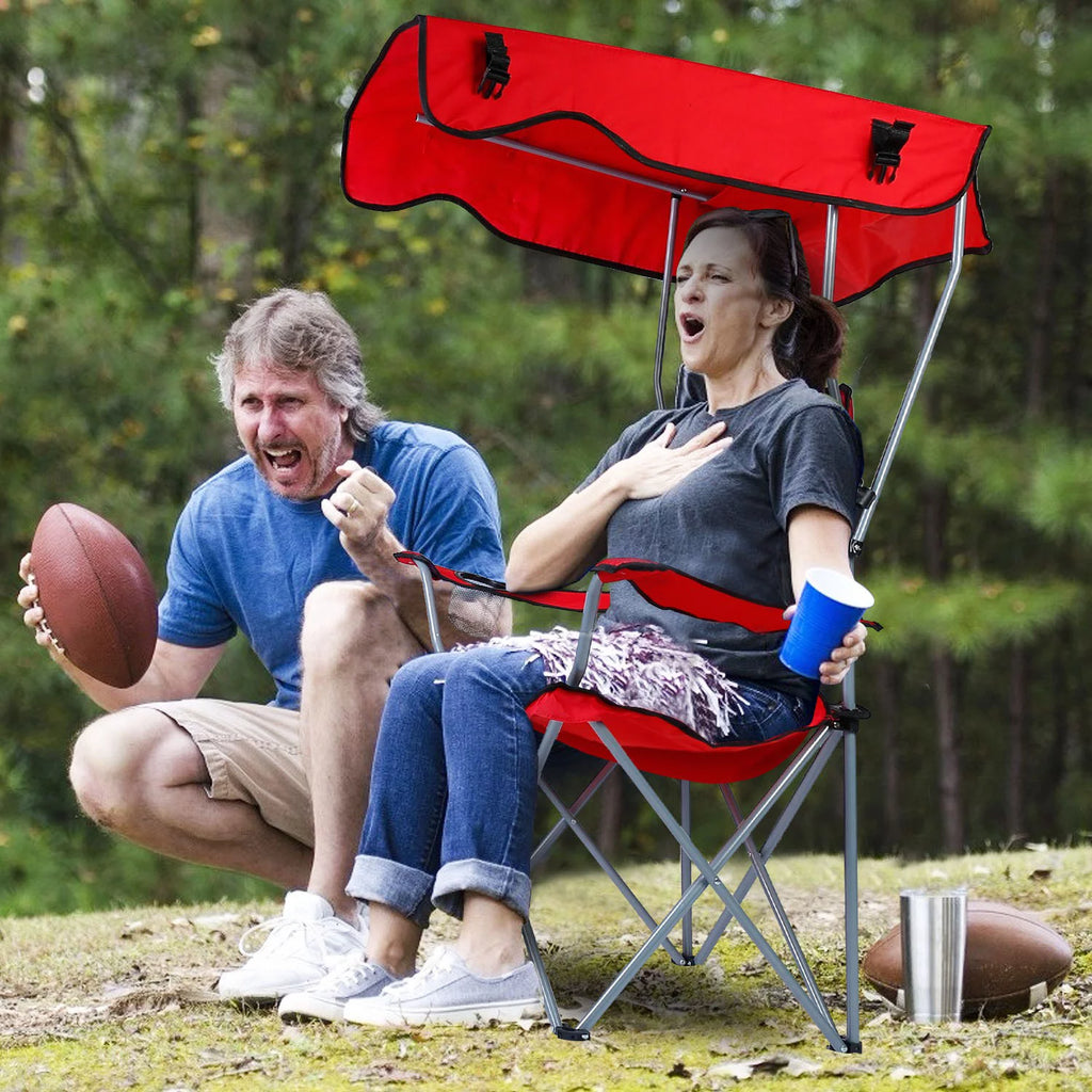 Portable Foldable Beach Canopy Chair 330LBS G611
