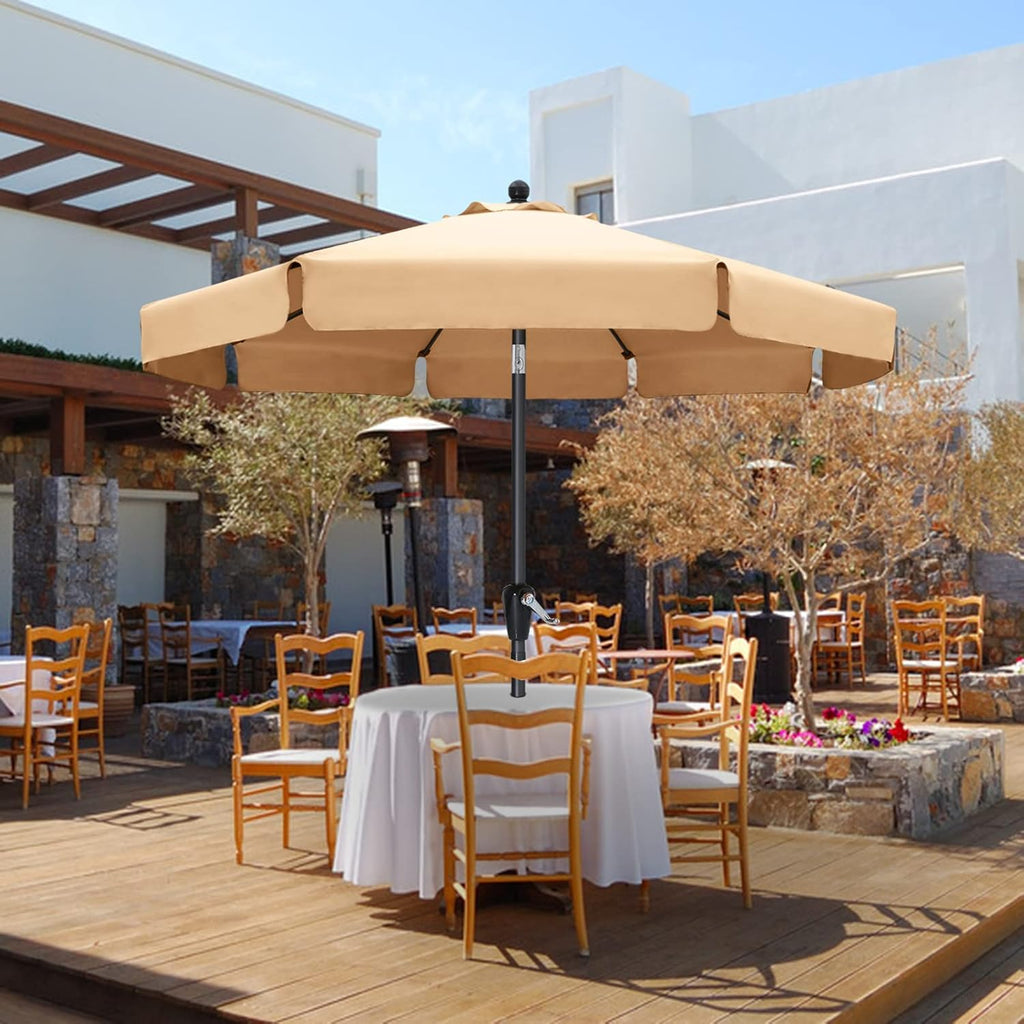10' Blue Patio Umbrellas D83363