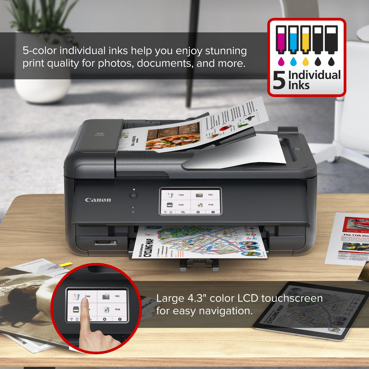 Wireless Inkjet All-In-One Printer C5800