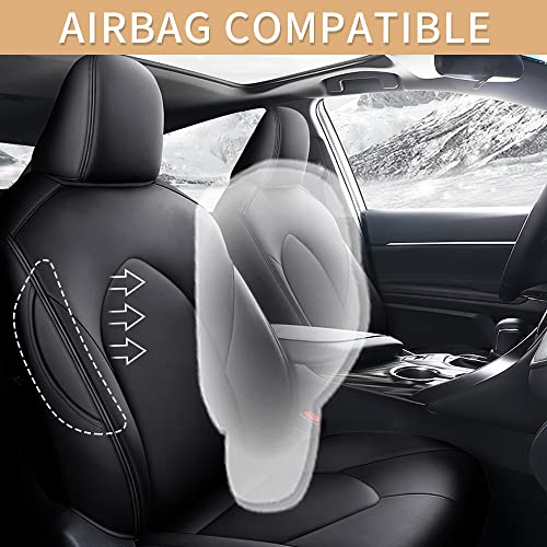 Black Full Set Car Seat Cover T3756