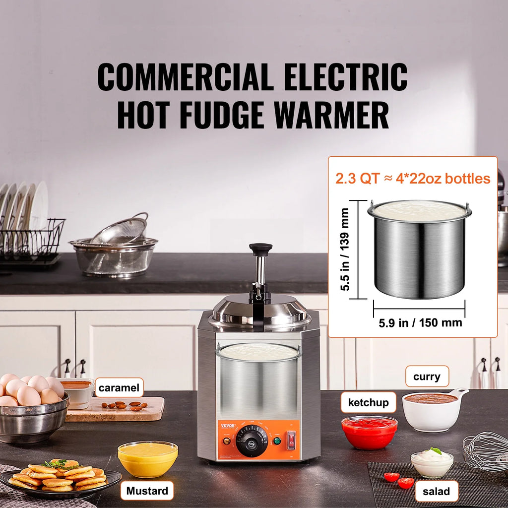 2.3 Qt Stainless Steel Electric Cheese Dispenser C2056
