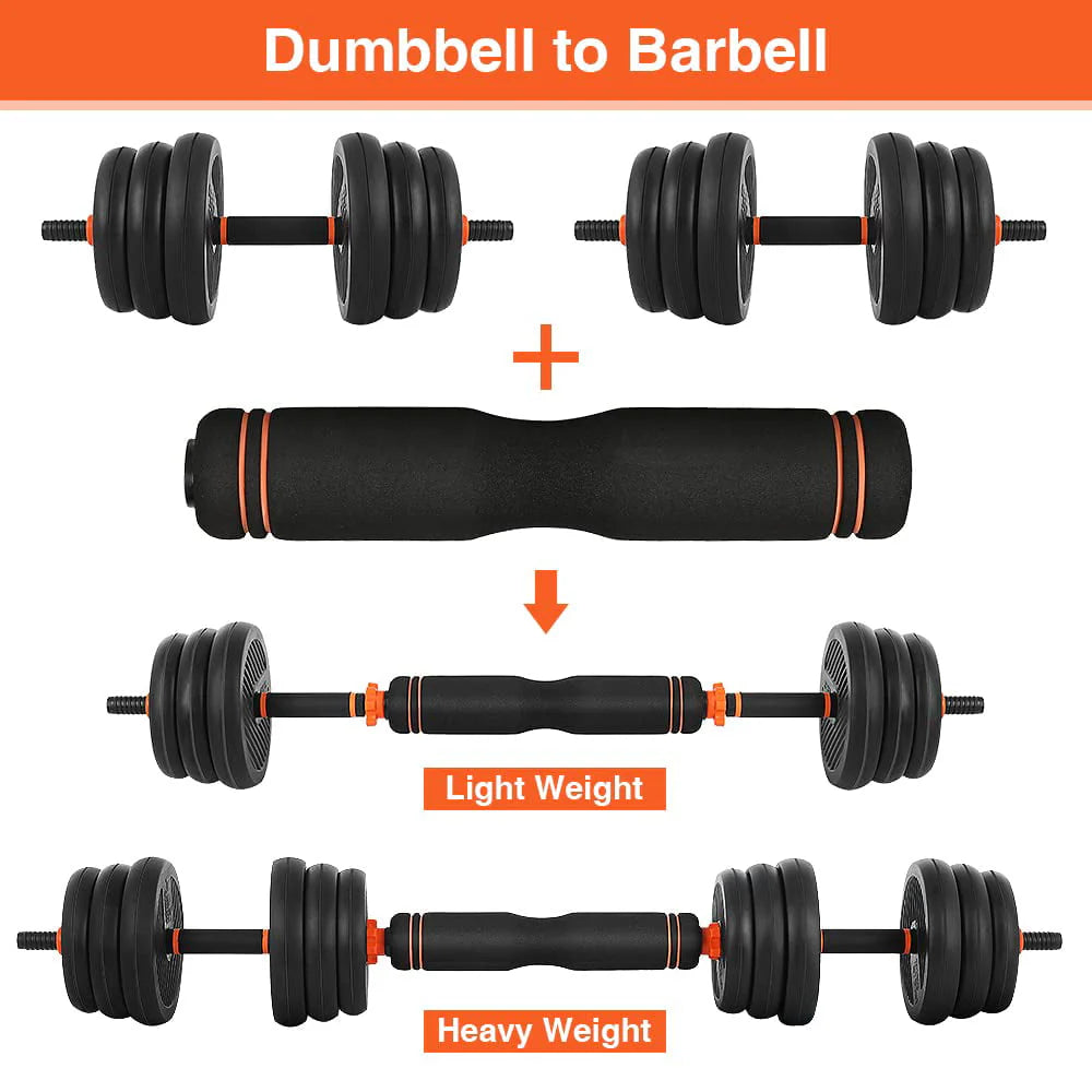 55lb Adjustable Dumbbell Set W21831