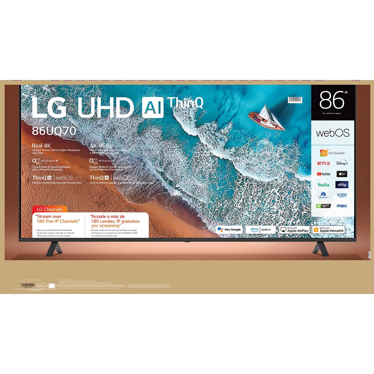86” 4K UHD Smart TV I609690