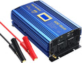 600 Watts Pure Sine Wave Power Inverter DC 12V to AC 110V with Dual USB Port & LCD Display D134
