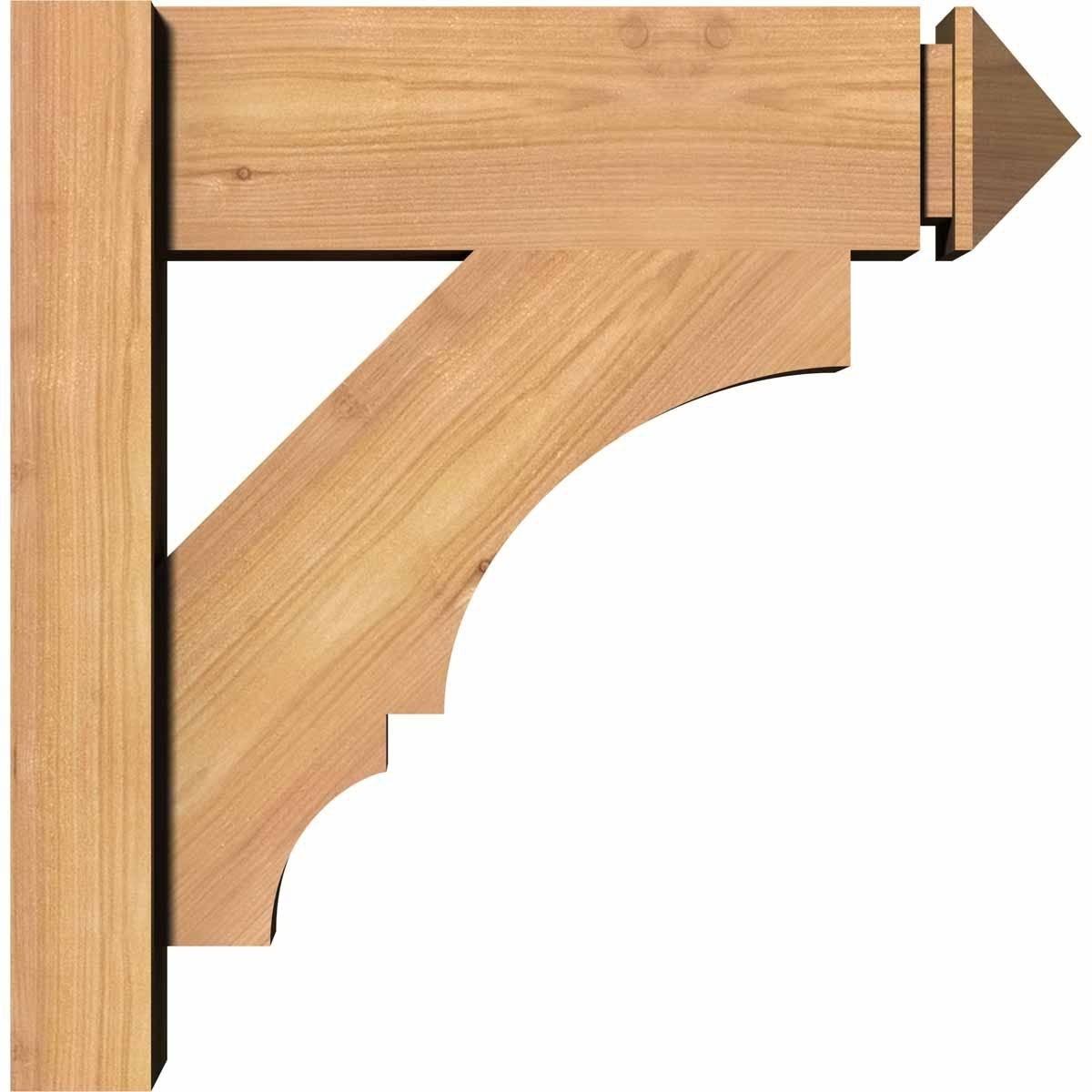 Western Red Cedar Arts and Crafts Outlooker L862240