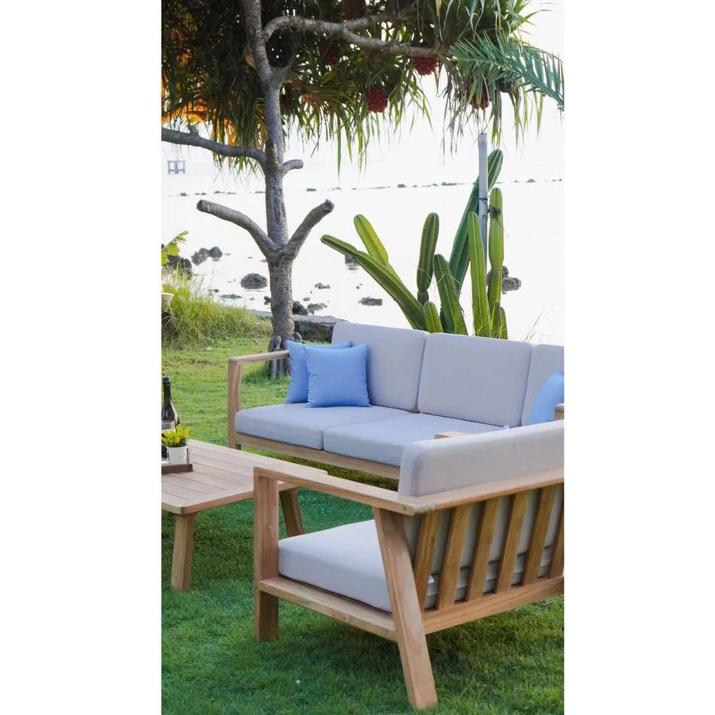 4 Pieces Teak Outdoor Conversation Set A9592