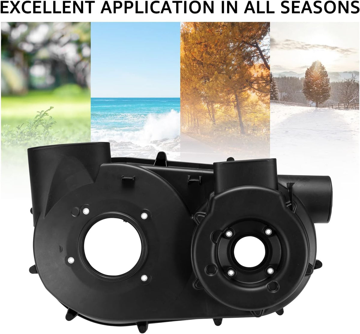 Inner Clutch Variator Cover CVT Air Guide Transmission Housing for Can Am Maverick X3 X978