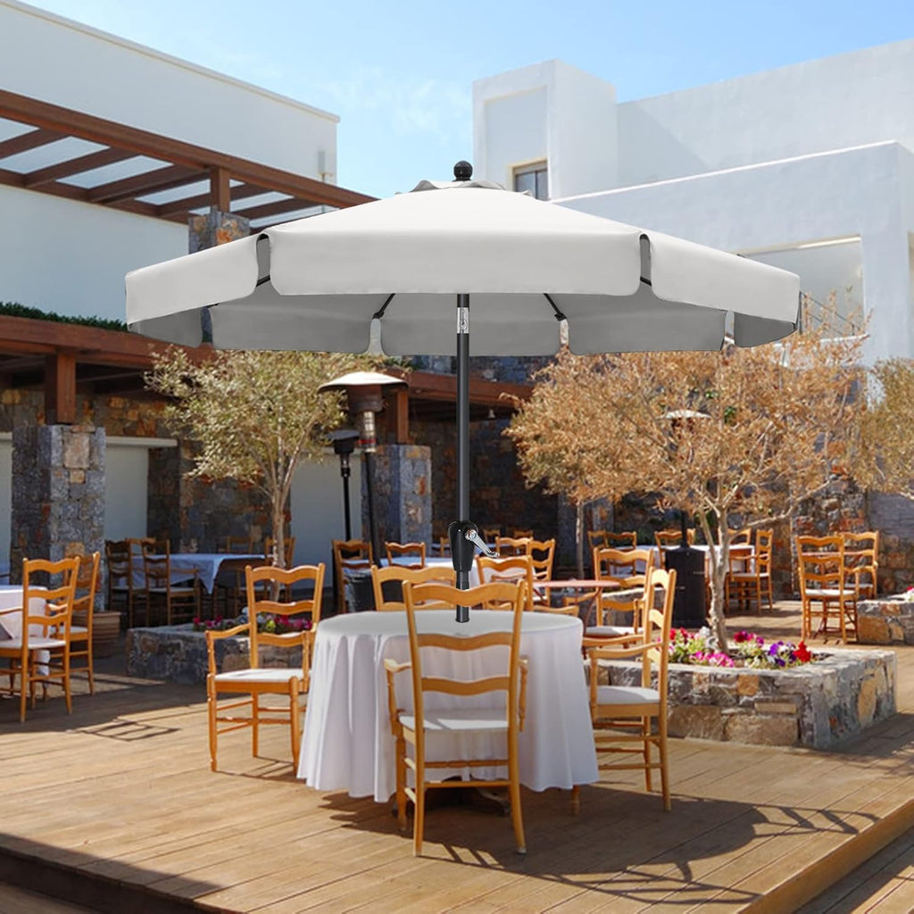 10' Blue Patio Umbrellas D83363