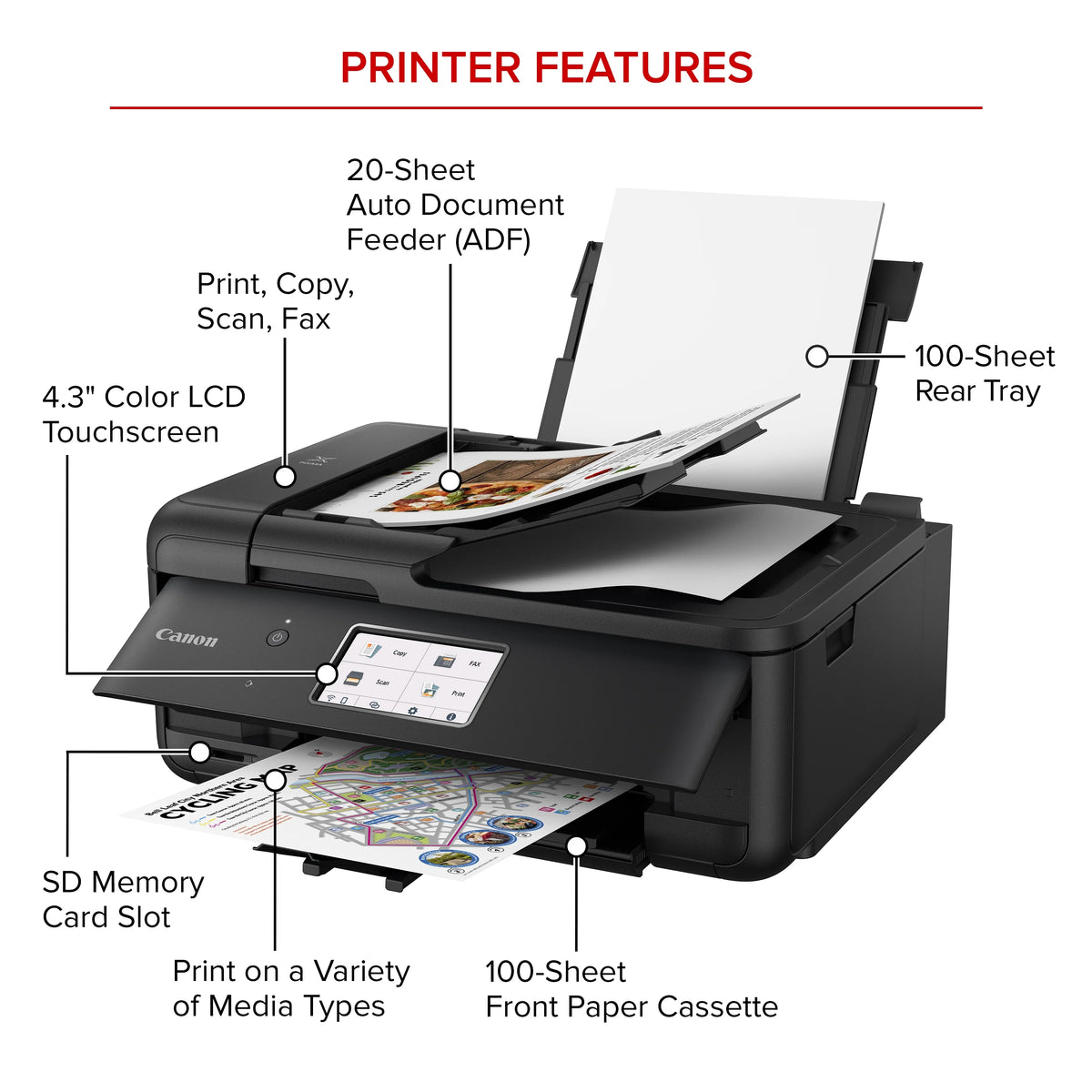 Wireless Inkjet All-In-One Printer C5800