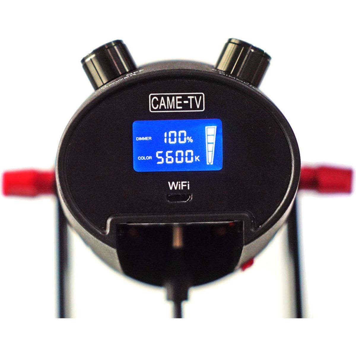 55W Bi-Color Fresnel LED Light with Carry Bag B196