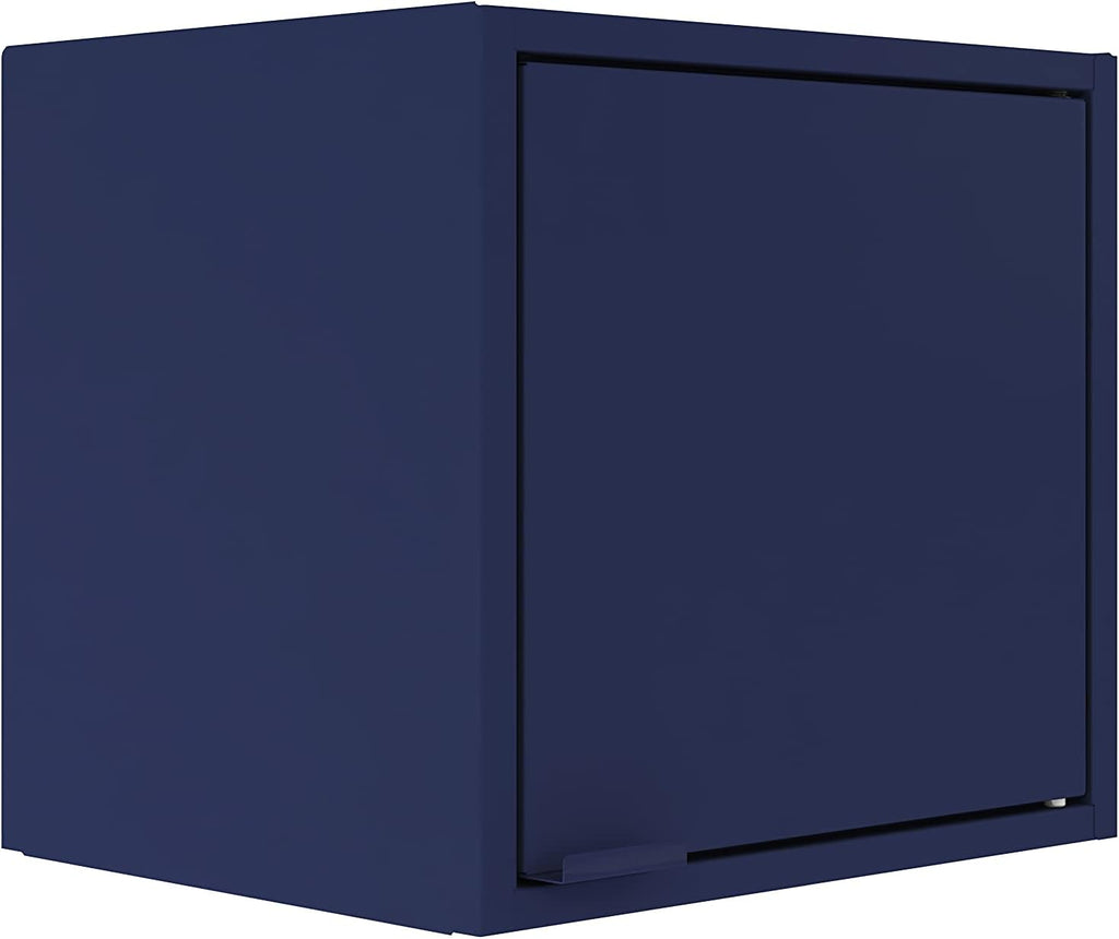 Black and Orange Wall-Mounted Steel Cabinet N120177
